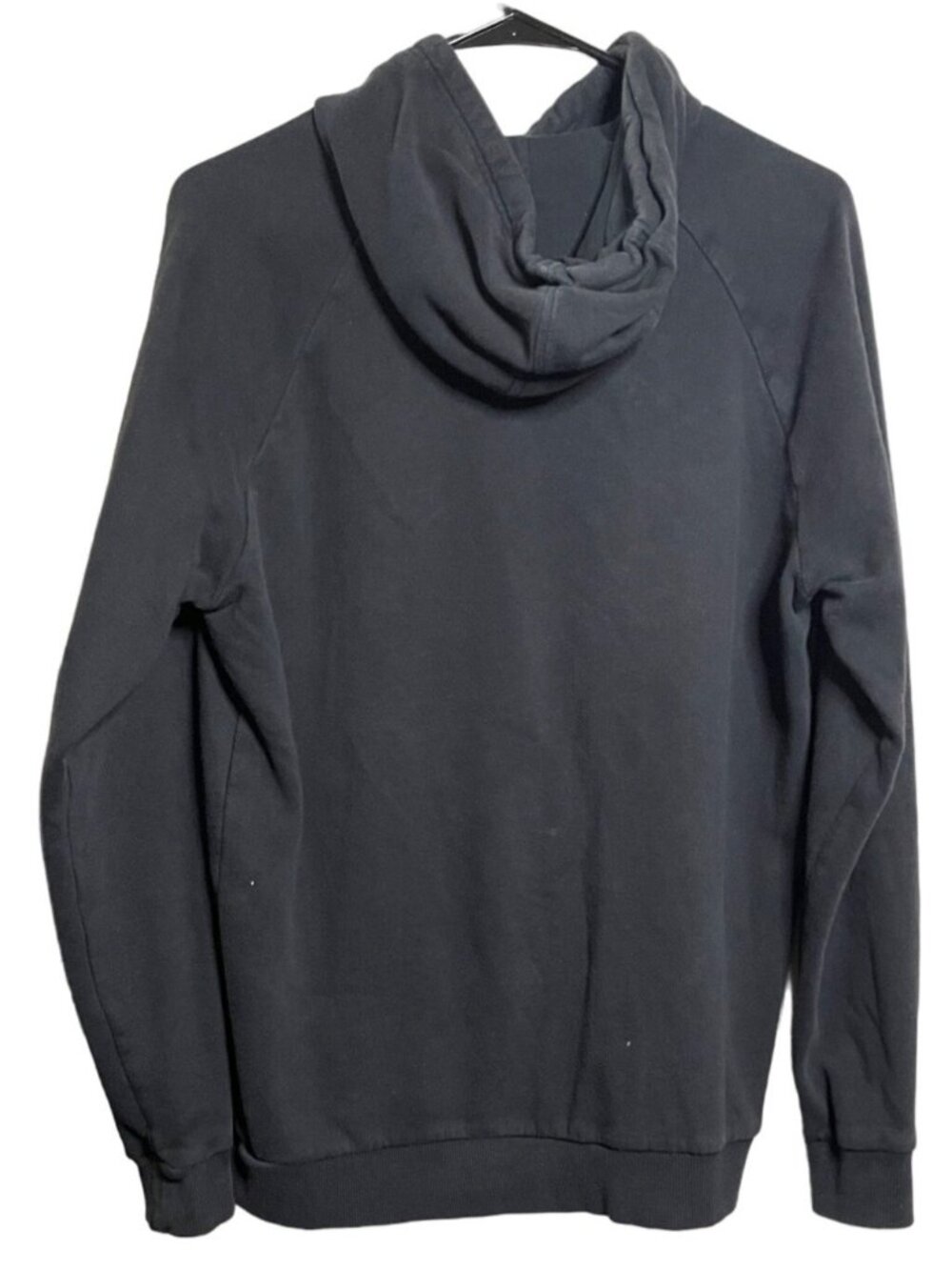 Mens Black Hoodie Pullover Sweatshirt Mens Size Medium Under Armour - Picture 6 of 13